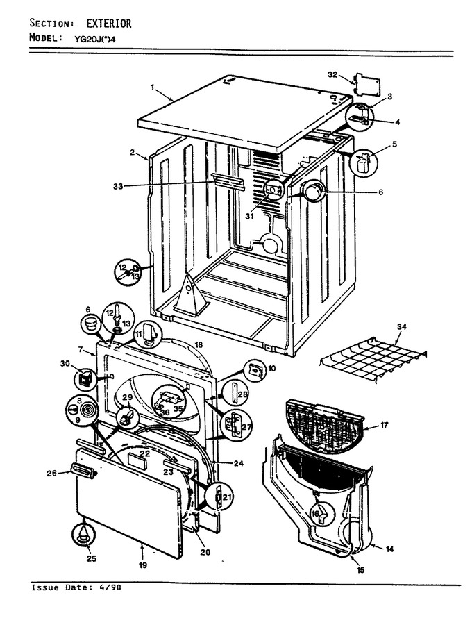 Diagram for YG20JA4