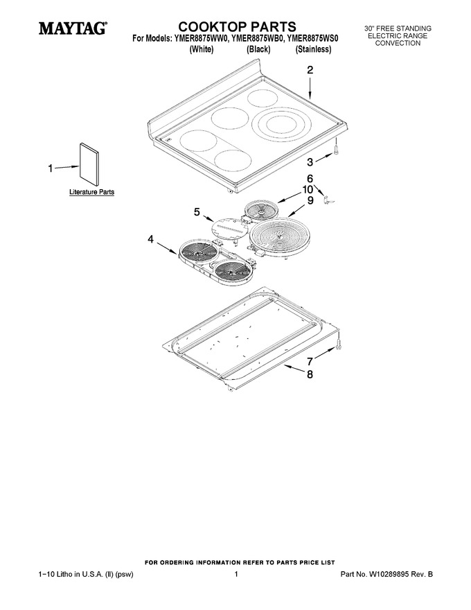 Diagram for YMER8875WS0