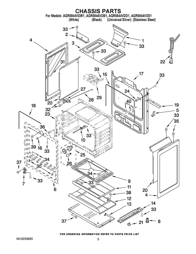 Diagram for AGR5844VDW1