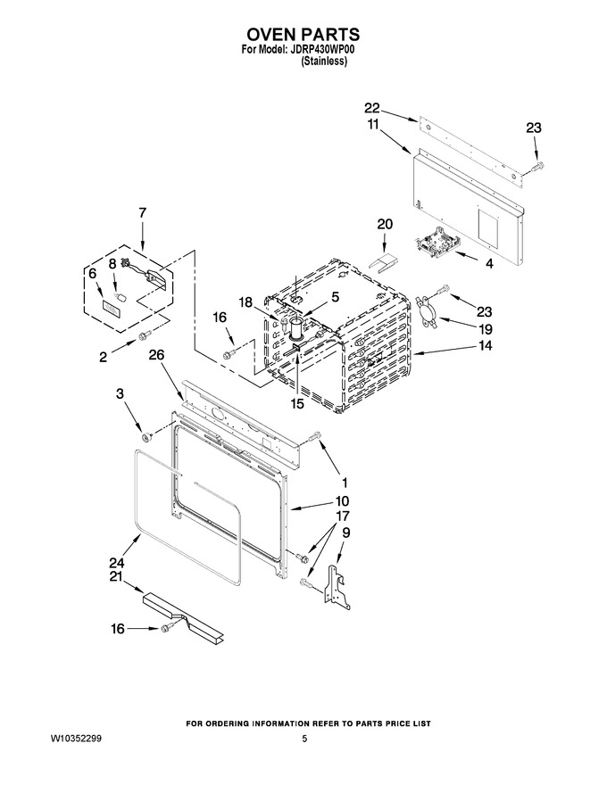 Diagram for JDRP430WP00