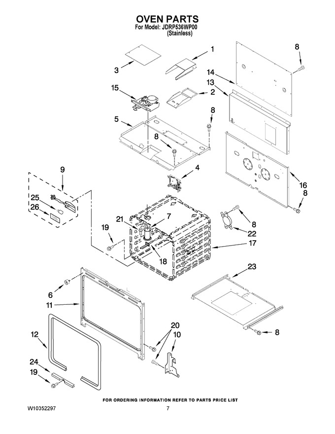 Diagram for JDRP536WP00