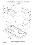 Diagram for 02 - Burner Box, Gas Valves, And Switches