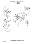 Diagram for 09 - 30`` Internal Oven Parts