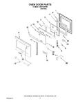 Diagram for 06 - Oven Door Parts