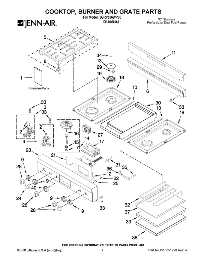 Diagram for JGRP536WP00