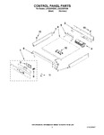 Diagram for 04 - Control Panel Parts