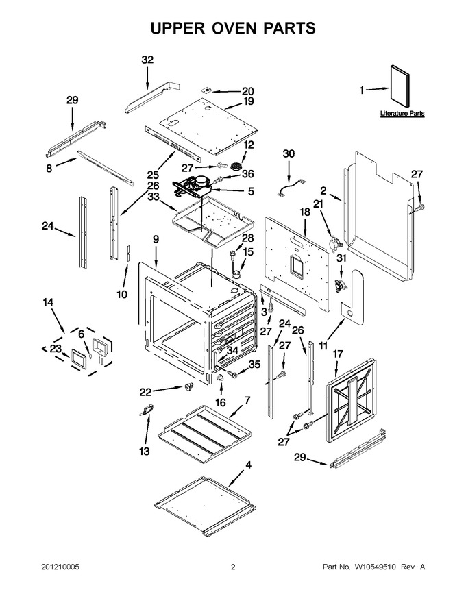 Diagram for JJW2730WS02