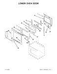 Diagram for 04 - Lower Oven Door