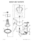 Diagram for 03 - Basket And Tub Parts