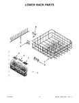 Diagram for 10 - Lower Rack Parts