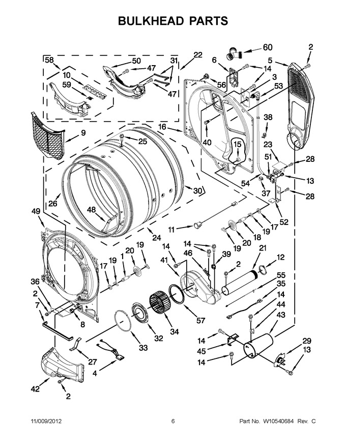 Diagram for MGD6000AW0