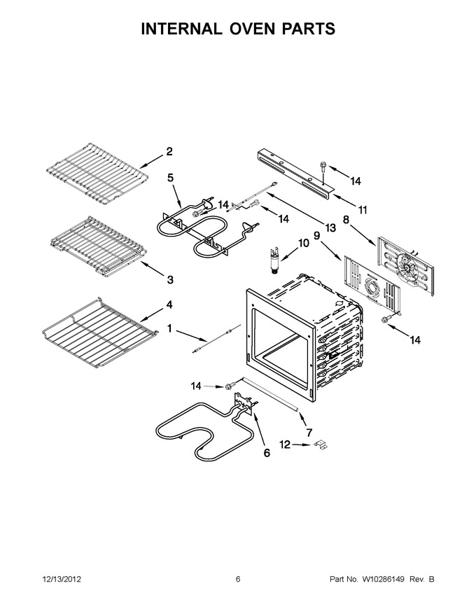 Diagram for JJW2430WP00