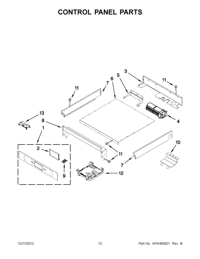 Diagram for JJW3830WS01