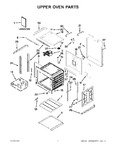 Diagram for 01 - Upper Oven Parts