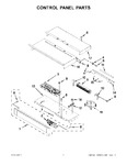 Diagram for 01 - Control Panel Parts