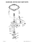 Diagram for 04 - Gearcase, Motor And Pump Parts