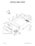 Diagram for 01 - Control Panel Parts