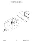 Diagram for 03 - Lower Oven Door