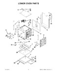 Diagram for 03 - Lower Oven Parts