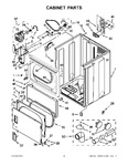 Diagram for 02 - Cabinet Parts