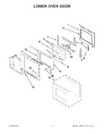 Diagram for 05 - Lower Oven Door