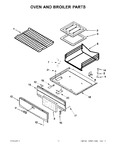 Diagram for 05 - Oven And Broiler Parts