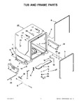 Diagram for 05 - Tub And Frame Parts