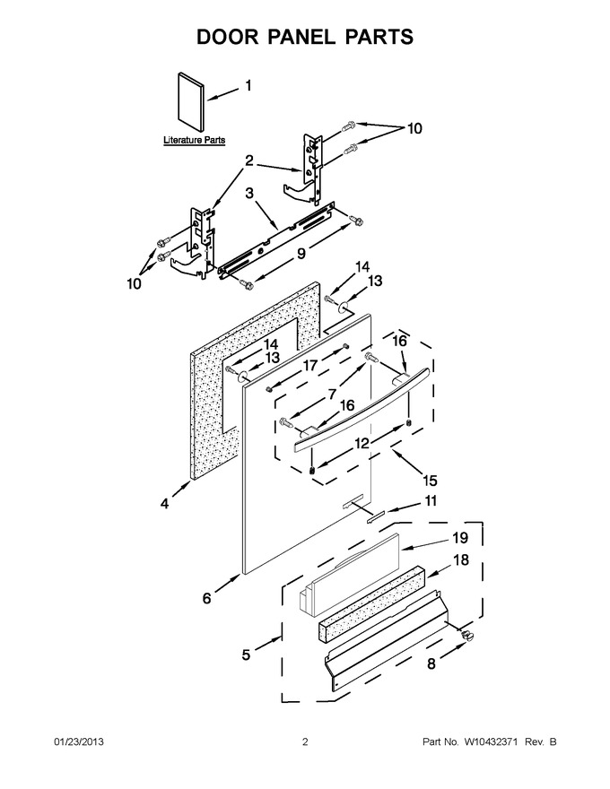 Diagram for JDB3650AWR5