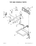 Diagram for 01 - Top And Console Parts