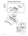 Diagram for 01 - Top And Console Parts