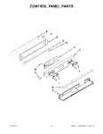 Diagram for 03 - Control Panel Parts