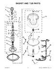 Diagram for 03 - Basket And Tub Parts