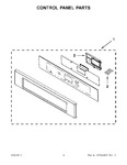 Diagram for 02 - Control Panel Parts