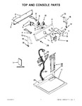 Diagram for 01 - Top And Console Parts