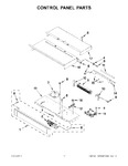 Diagram for 06 - Control Panel Parts