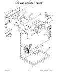 Diagram for 02 - Top And Console Parts