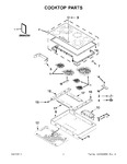 Diagram for 01 - Cooktop Parts