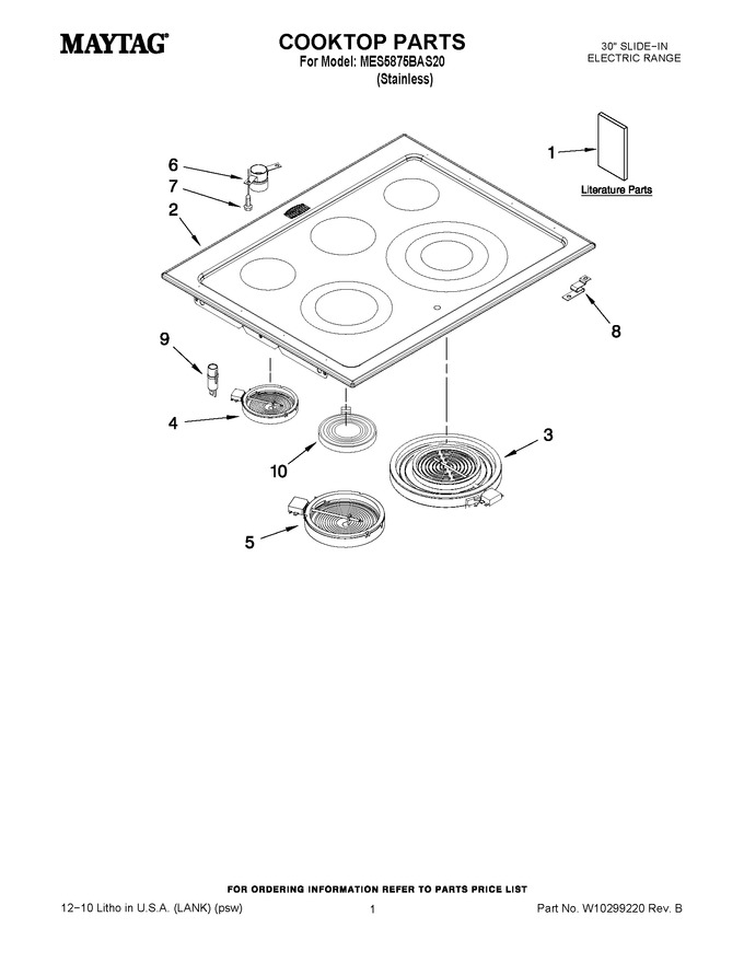 Diagram for MES5875BAS20