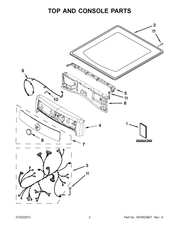 Diagram for MGD7000AW1