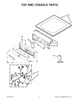 Diagram for 01 - Top And Console Parts