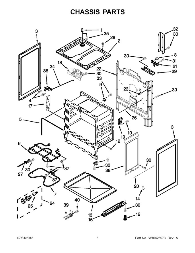 Diagram for ACR4530BAW0