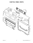 Diagram for 02 - Control Panel Parts