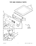 Diagram for 01 - Top And Console Parts