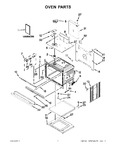 Diagram for 02 - Oven Parts