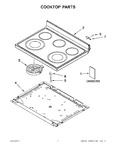 Diagram for 02 - Cooktop Parts