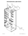 Diagram for 03 - Refrigerator Liner Parts