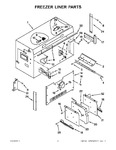 Diagram for 05 - Freezer Liner Parts