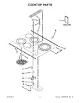 Diagram for 02 - Cooktop Parts