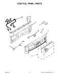 Diagram for 03 - Control Panel Parts