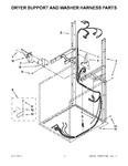 Diagram for 05 - Dryer Support And Washer Harness Parts